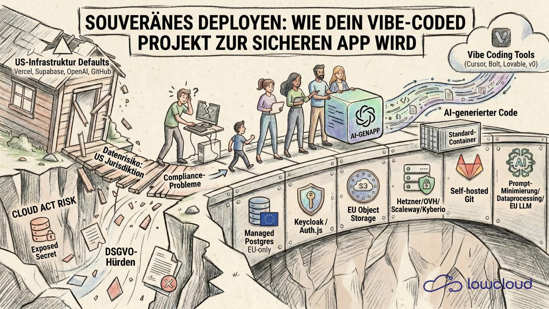 Deploy Your Vibe-Coded App: Fast, Cheap, EU-Hosted