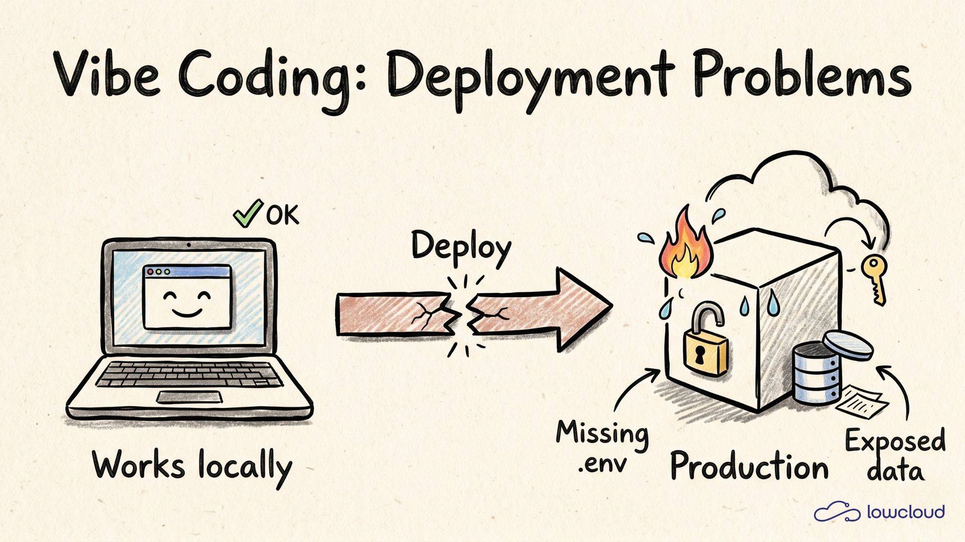 Vibe Coding: The Typical Deployment Problems