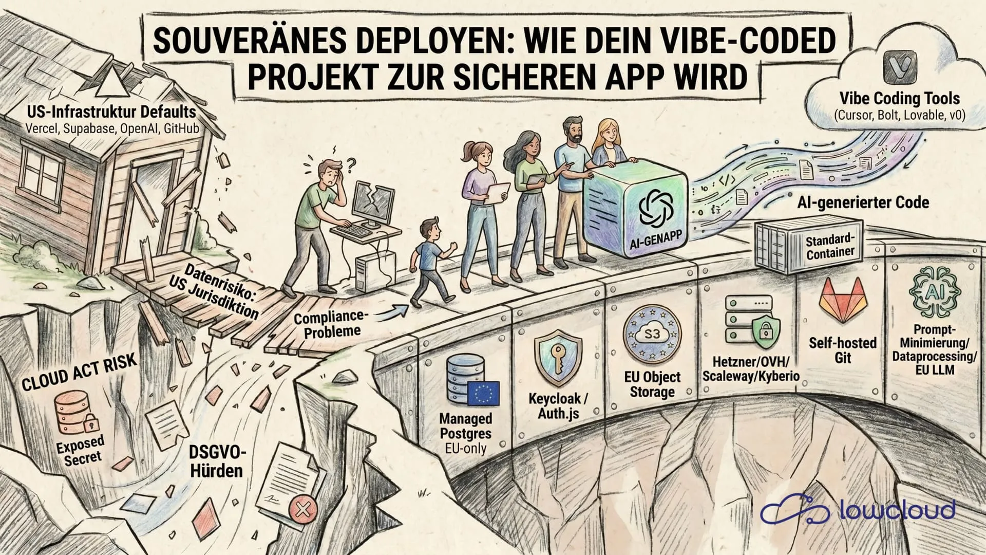 Deploy Your Vibe-Coded App: Fast, Cheap, EU-Hosted