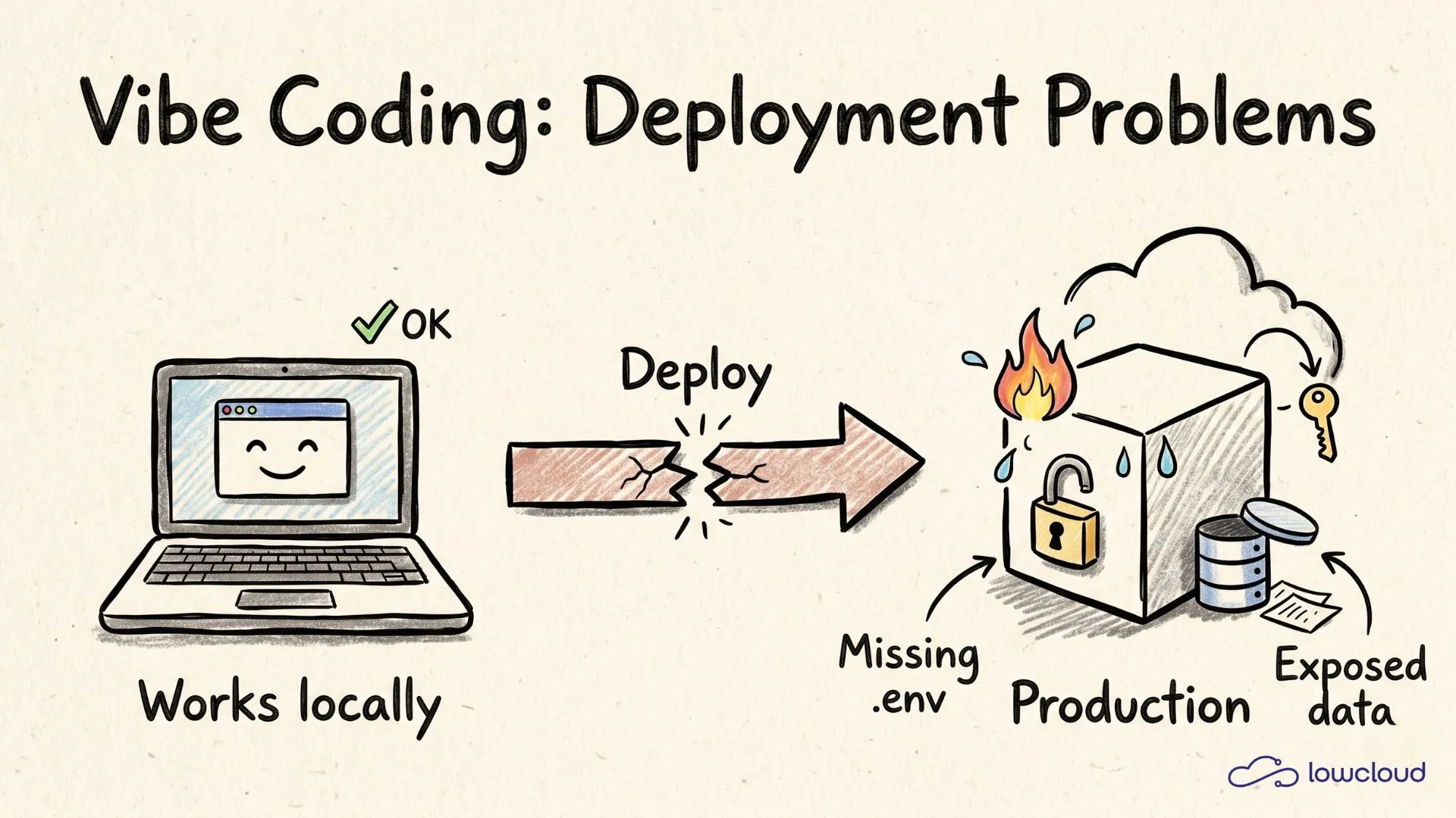 Vibe Coding: The Typical Deployment Problems